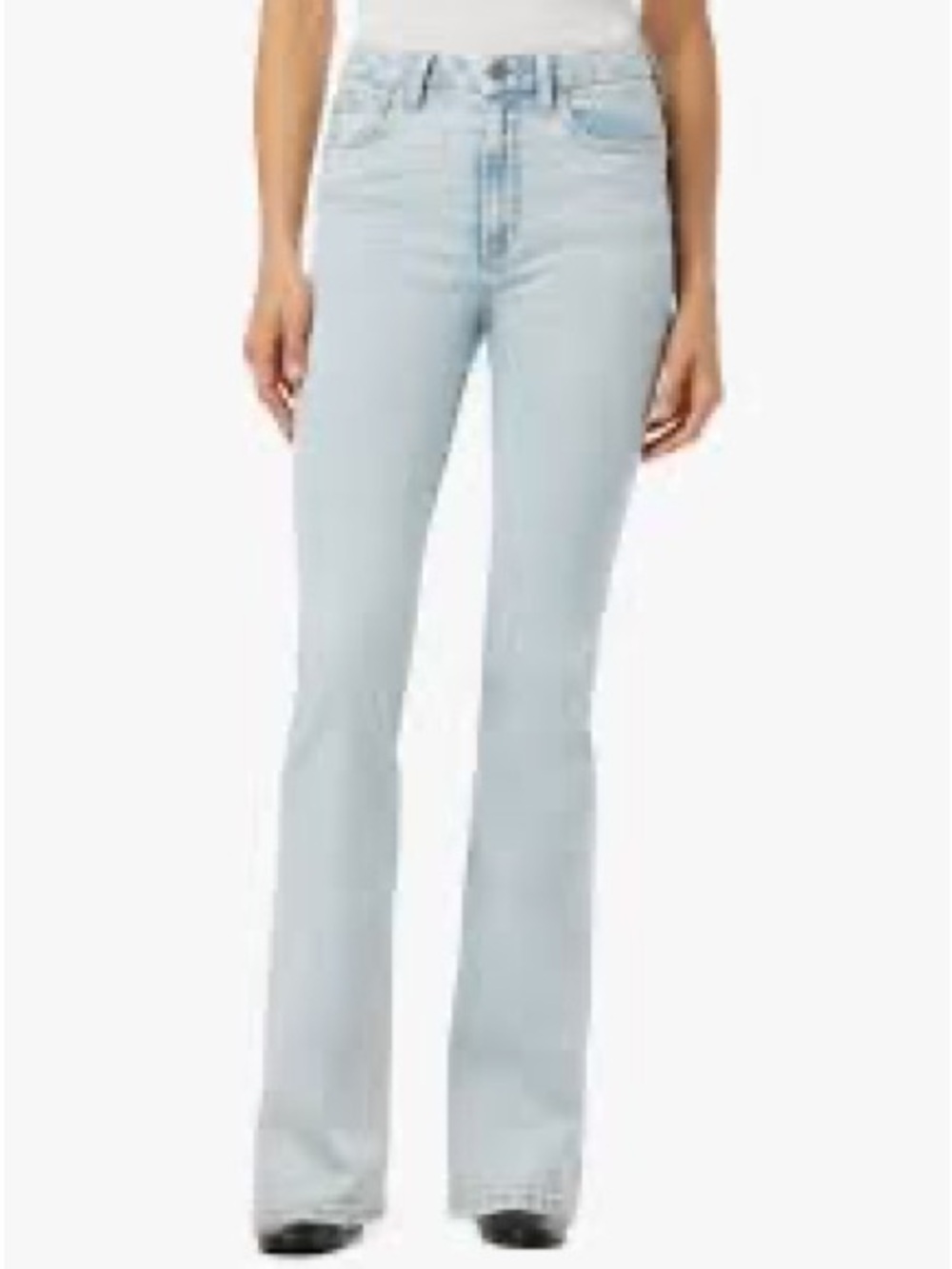 Joe’s Jeans Women’s High Rise Boot Cut Light Wash Frayed Hem Jeans Size 26